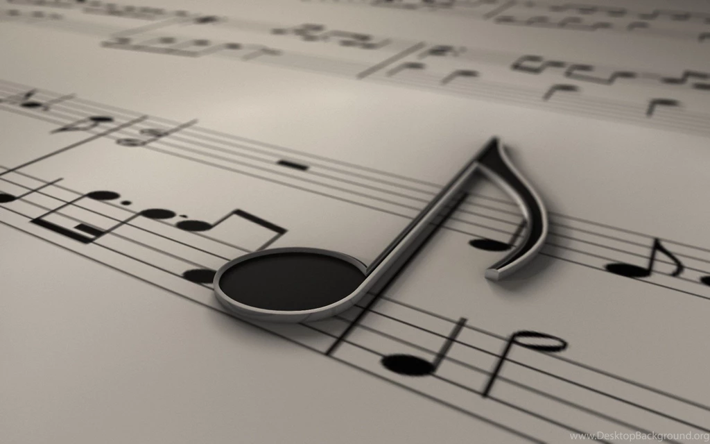 Music Notes Backgrounds Black And White   Wallpaper.
