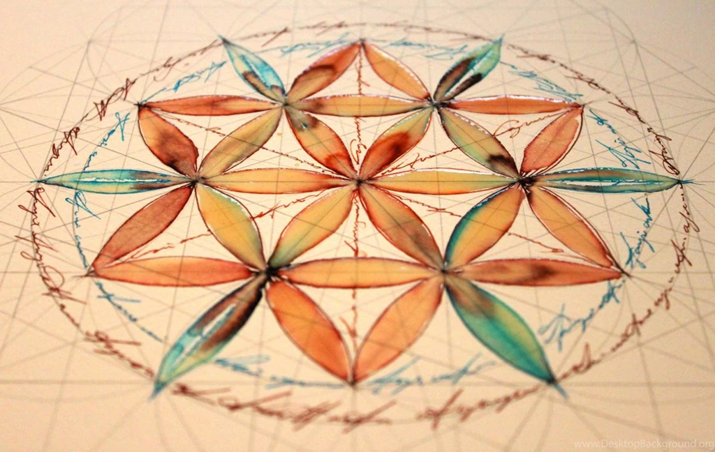 Flower Of Life Study 1 By Carnegriff On DeviantArt
