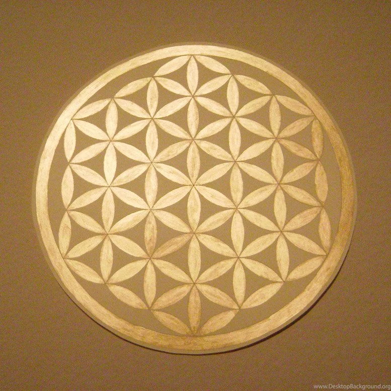 Gold Flower Of Life By The Indigo One On DeviantArt