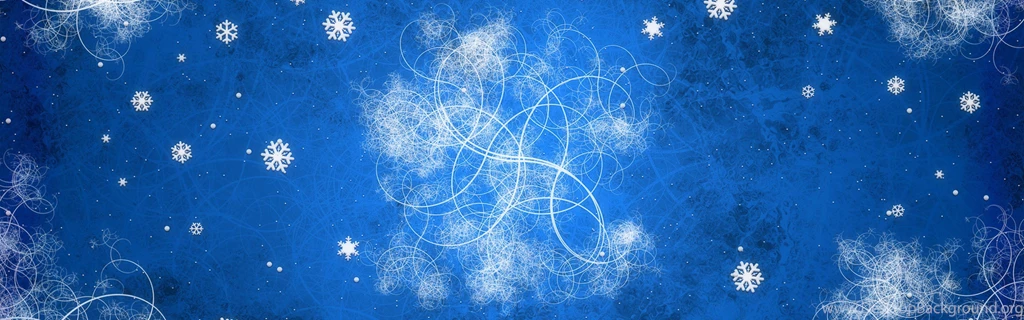 Download Wallpapers 3840x1200 Background, Pattern, Snowflake, New ...