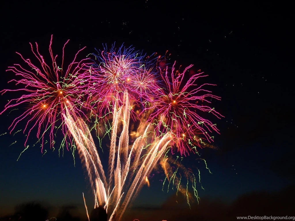 2016 New Year Fireworks Backgrounds Wallpapers, Images, Photos ...