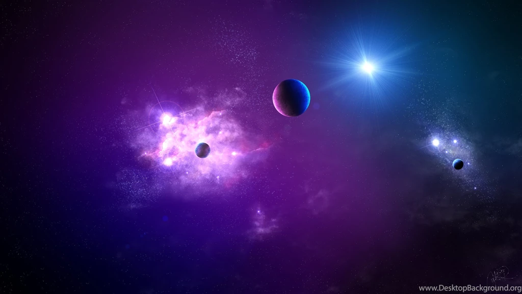 Download Wallpapers 2560x1440 Space, Planet, Light, Galaxy Mac iMac ...