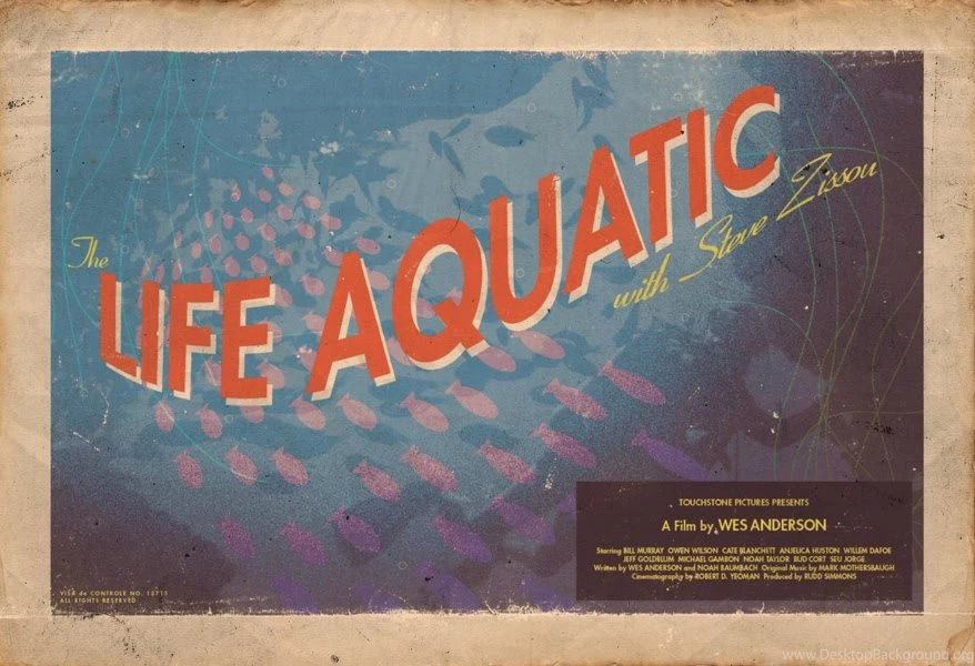 Super Punch: Poster For The Life Aquatic With Steve Zissou