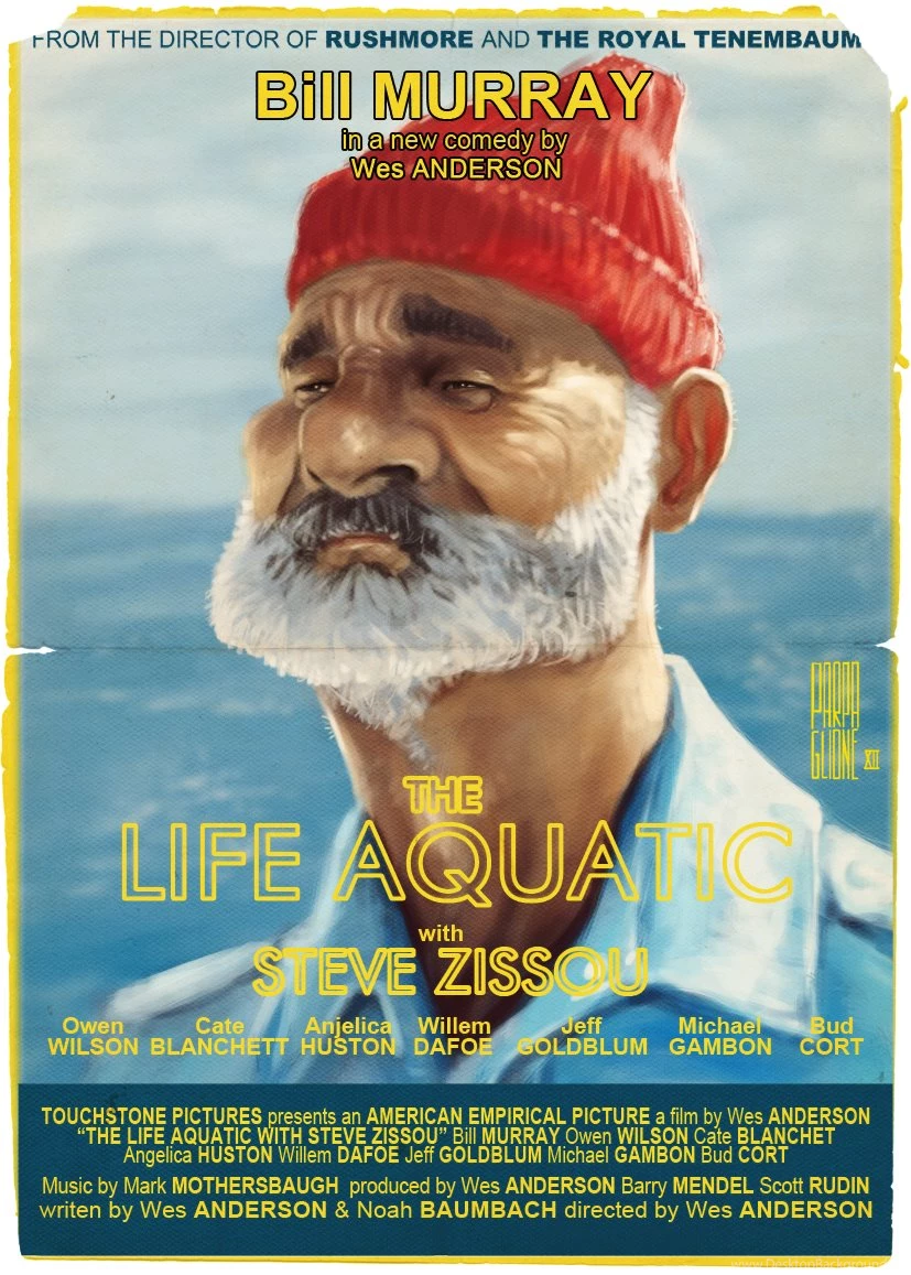 Life Aquatic With Steve Zissue Poster By Parpa On DeviantArt