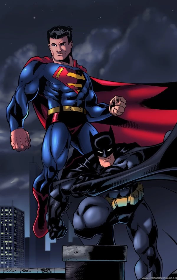 Illustrations Of The World's Finest: Batman And Superman ...