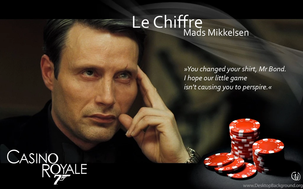 Mads Mikkelsen As Le Chiffre In Casino Royale   Mads Mikkelsen ...