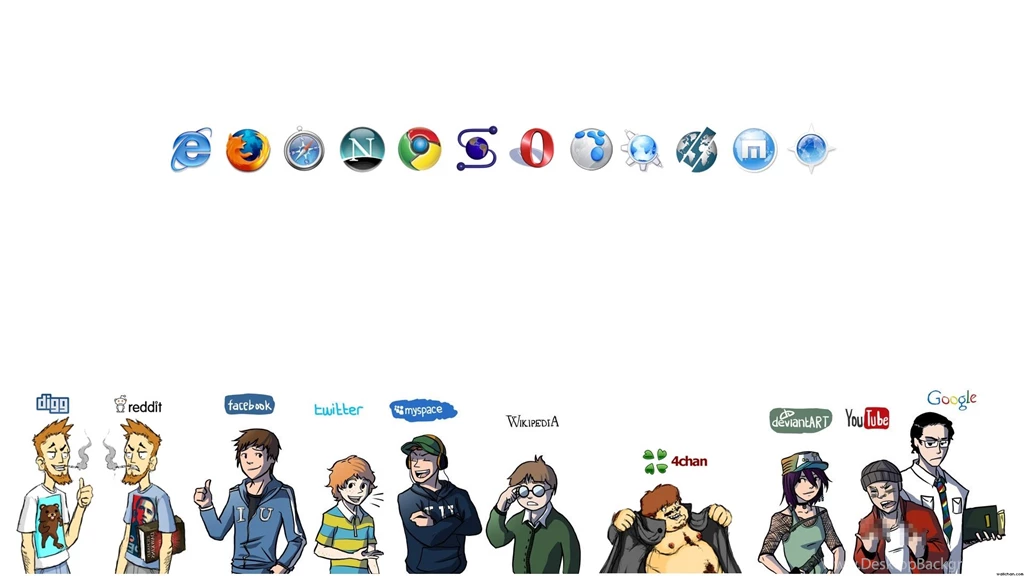 Social Networking, Cartoon, 1920x1080 HD Wallpapers And FREE Stock ...