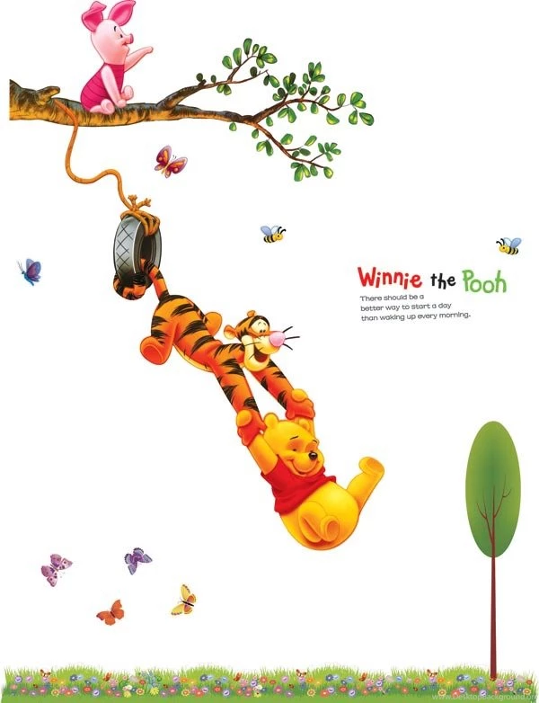 Aliexpress.com : Buy Cartoon Winnie The Pooh Wallpapers Kids Baby ...