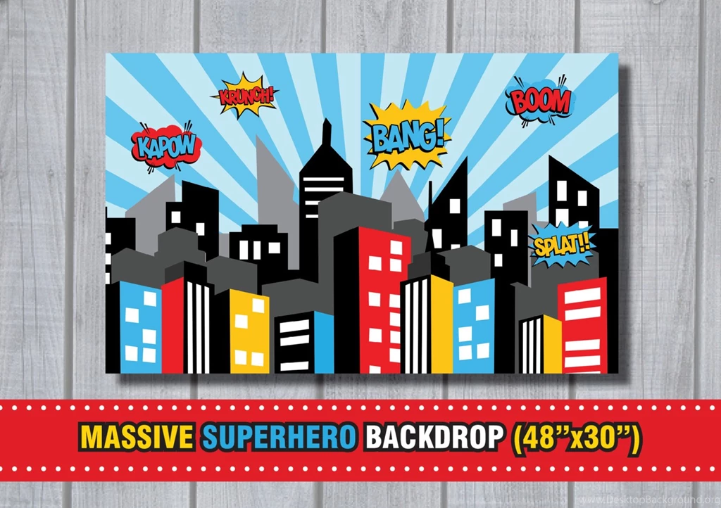 Popular Items For Superhero Backgrounds On Etsy