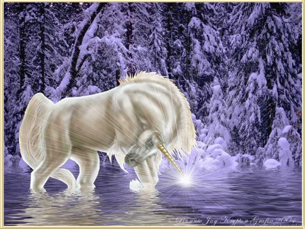 Winter Unicorn Fantasy Fantasy Photo (33122396) Fanpop