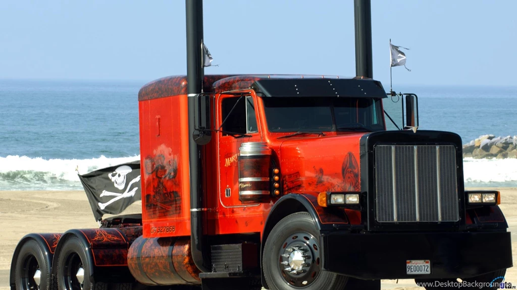 Download Wallpapers Dead Man's Chest Peterbilt Truck (1920 X 1080 ...