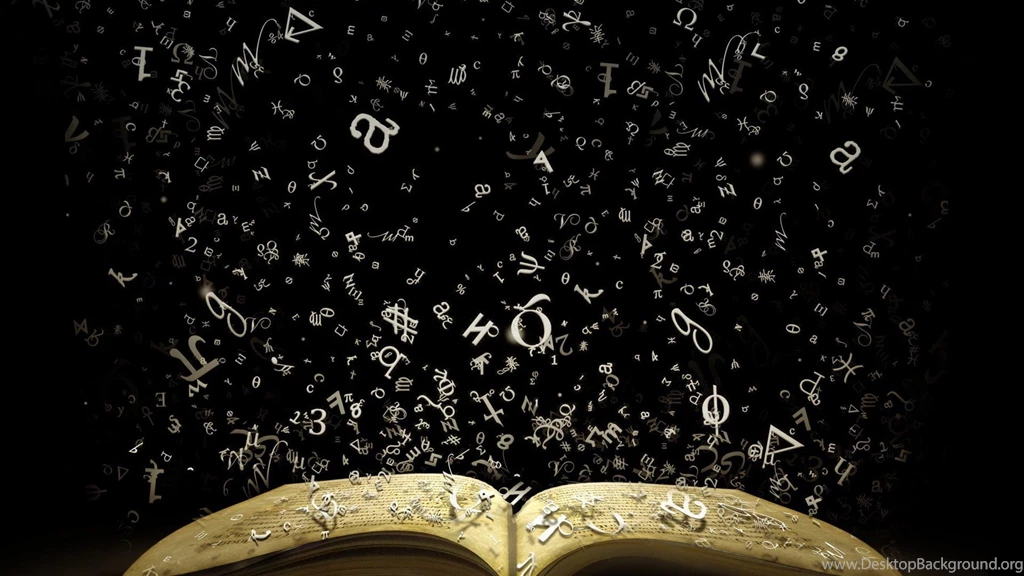 White Letters Leave The Book Wallpapers And Images   Wallpapers ...