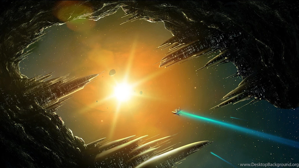 765F2D Color Wallpapers: Spaceships Flying Sun Light Spaceship ...