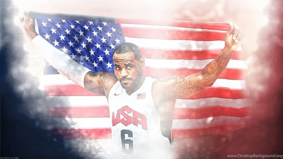 LeBron James Team USA Flag Wallpapers By Rhurst On DeviantArt