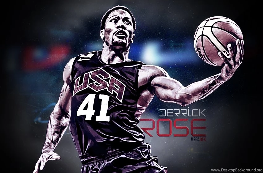 Derrick Rose TEAM USA Wallpapers By GfxByMega On DeviantArt