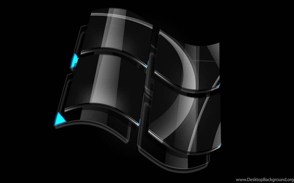 Download Wallpapers 2560x1600 Black, Windows, Vista, Logo, Glass ...