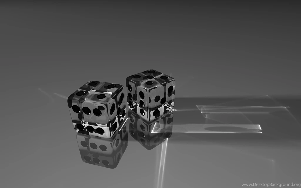Beautiful 3D Glass Dice HD Wallpapers