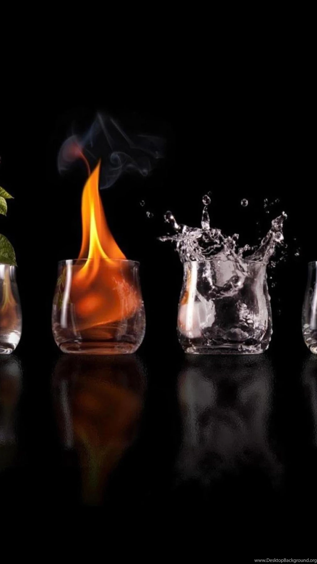 Glass Is Cracked Display Screen Black