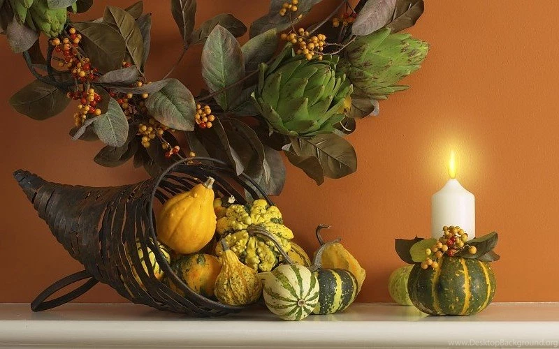 Vegetables Thanksgiving Cornucopia Horn Of Plenty Free Desktop ...