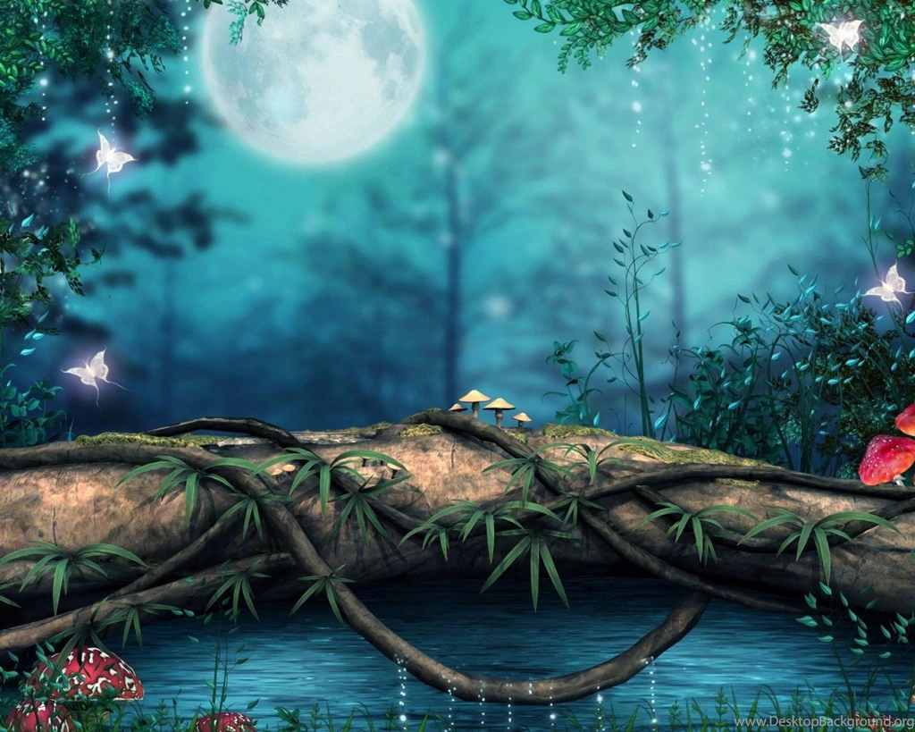 3D Landscape Of Beautiful Forest Wallpapers HD For Desktop