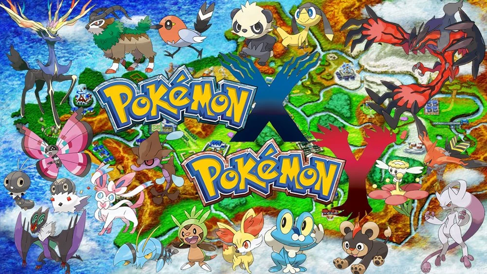 POKEMON X AND Y GENERATION 6 KALOS MAP WALLPAPER!! By Jammyjet On ...