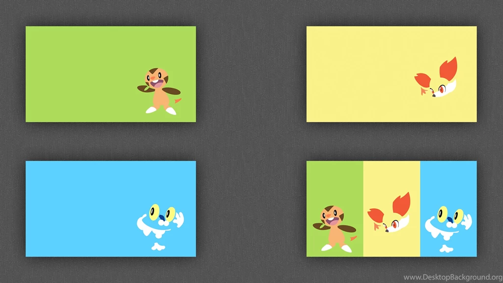 Pokemon X And Y Starter Pokemon Wallpapers HD By DrSketchHD On ...