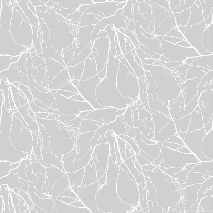 Oksat Wallpaper, Grey. Design Riina Kuikka