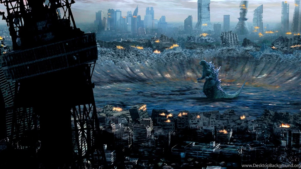 Godzilla 2014 Free Wallpaper Backgrounds For Co