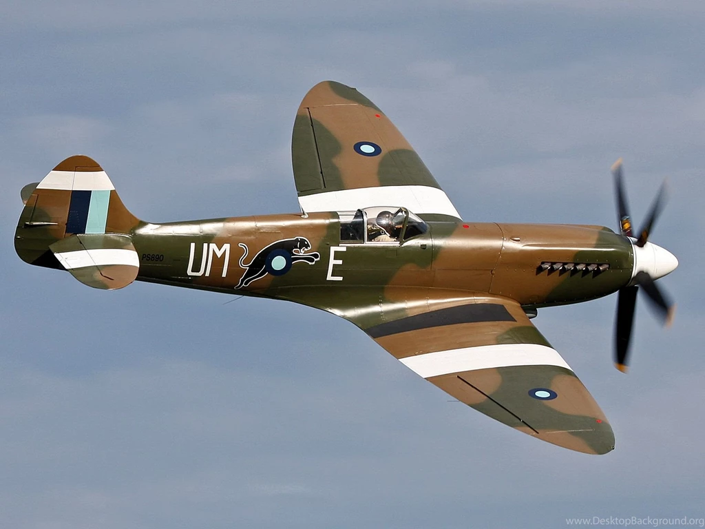 Aircraft / Planes: Spitfire Mk XIX, Desktop Wallpapers Nr. 60341 By ...