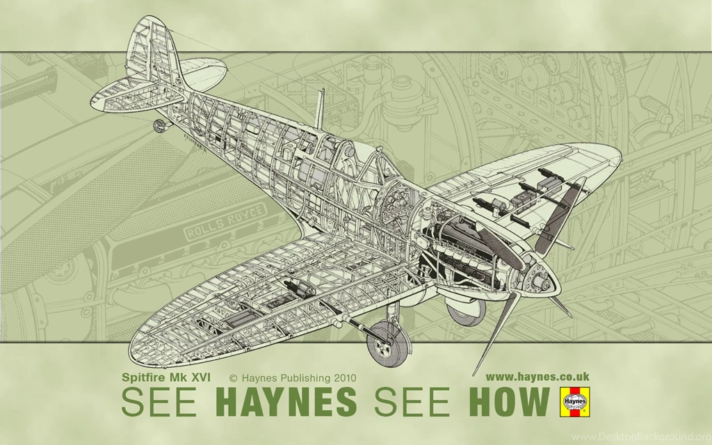 Haynes Desktop Wallpapers   Supermarine Spitfire