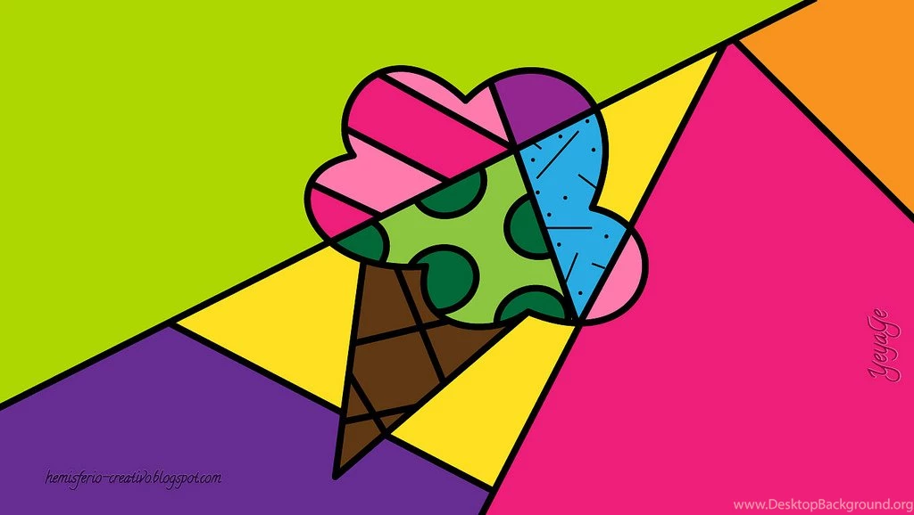 Wallpapers Romero Britto