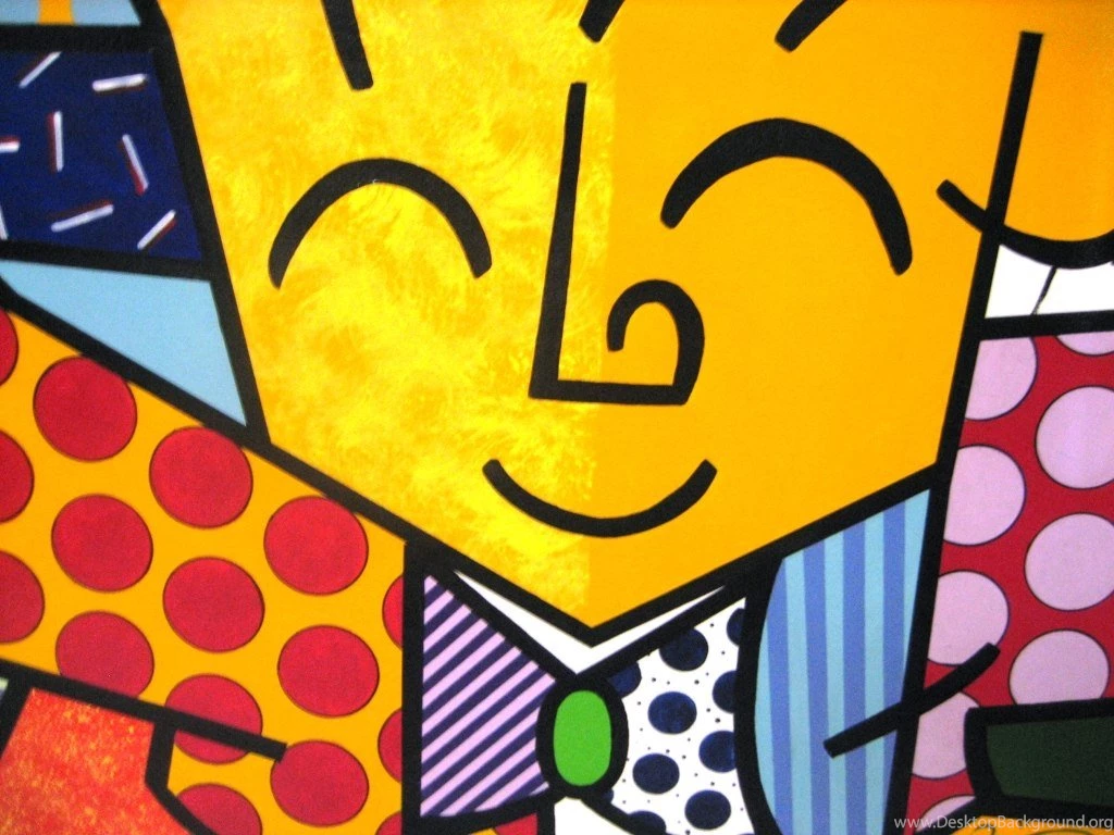 Wallpapers Romero Britto Quadro Painel O Abraco The Hug Mlb F Jpg ...