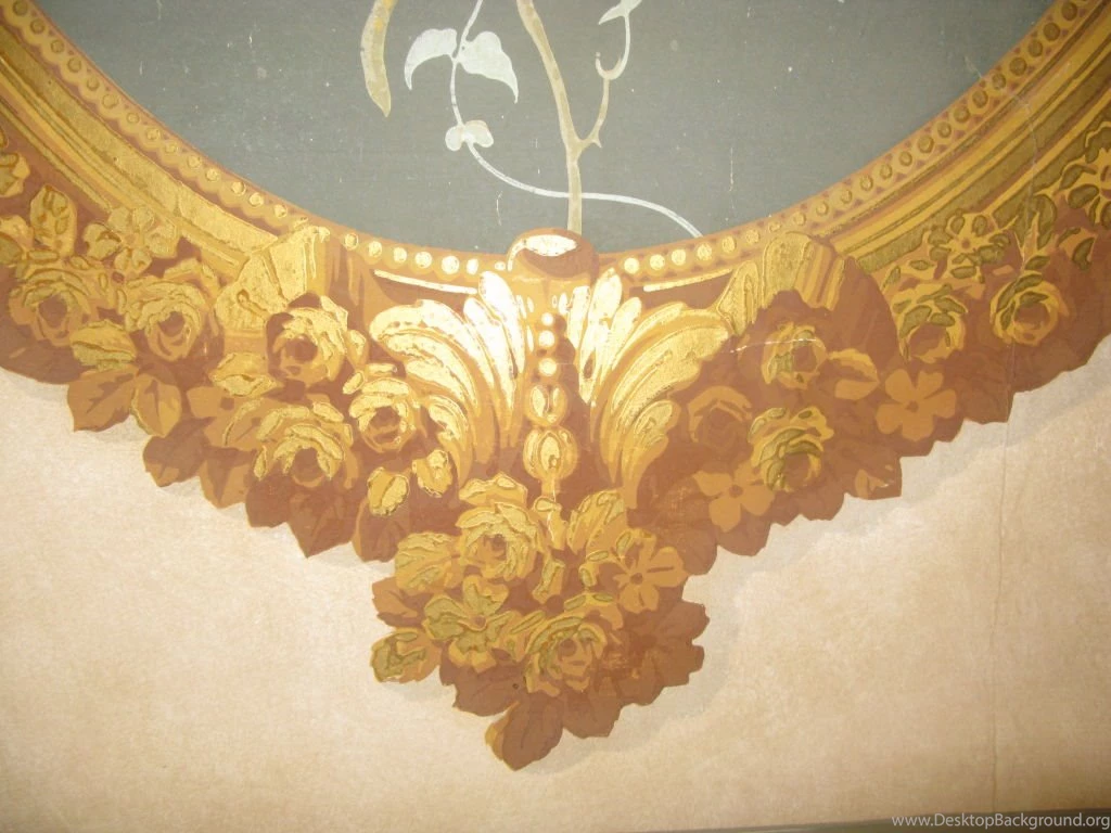Pair Of Victorian Era Wallpapers Panels For Sale At 1stdibs