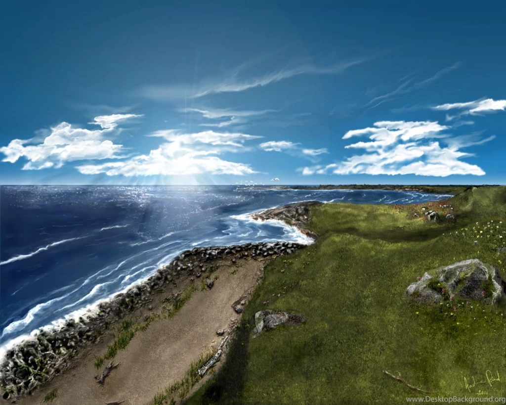 1152x864 Beach Sunshine Desktop PC And Mac Wallpapers