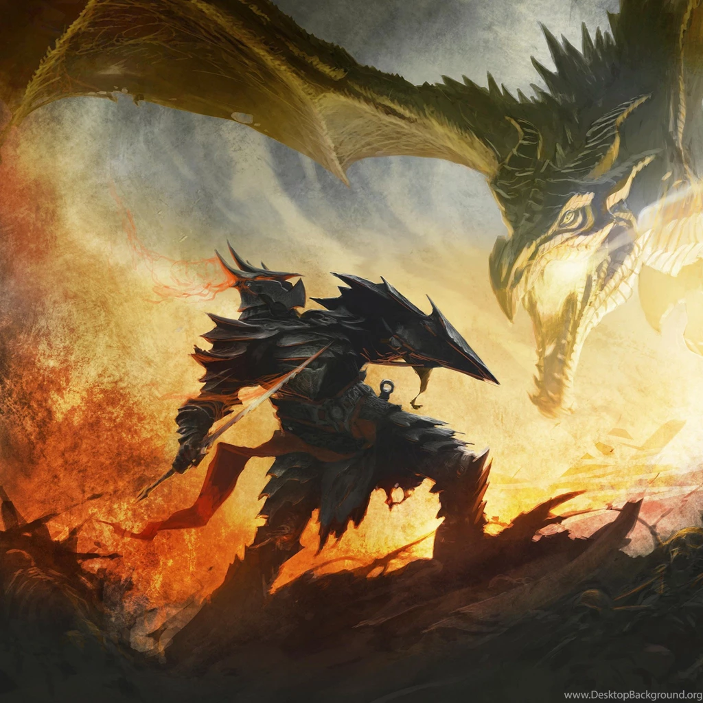 Download Wallpapers 2048x2048 The Elder Scrolls, Skyrim, Art ...