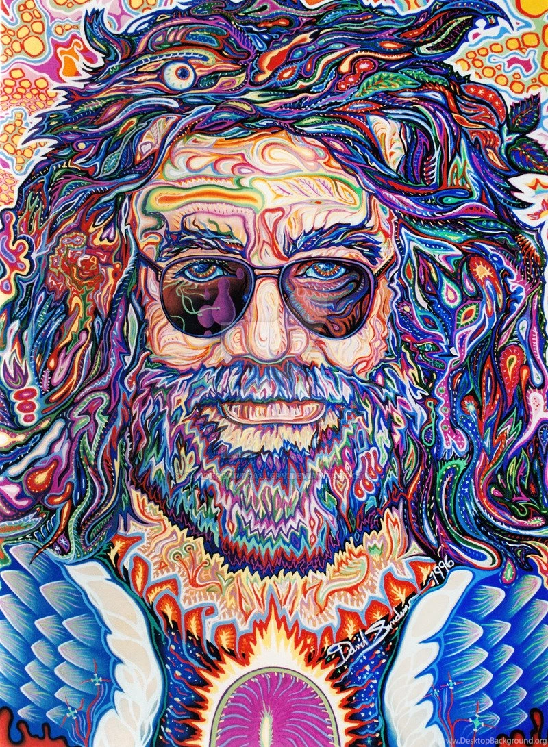 Jerry Garcia Captain Trips By Sandersartgallery On DeviantArt