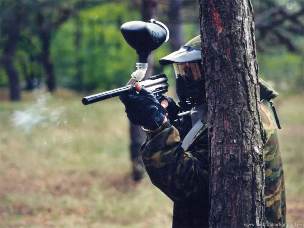 PAINTBALL Weapon Gun Paint Extreme Strategy Action Wallpapers ...