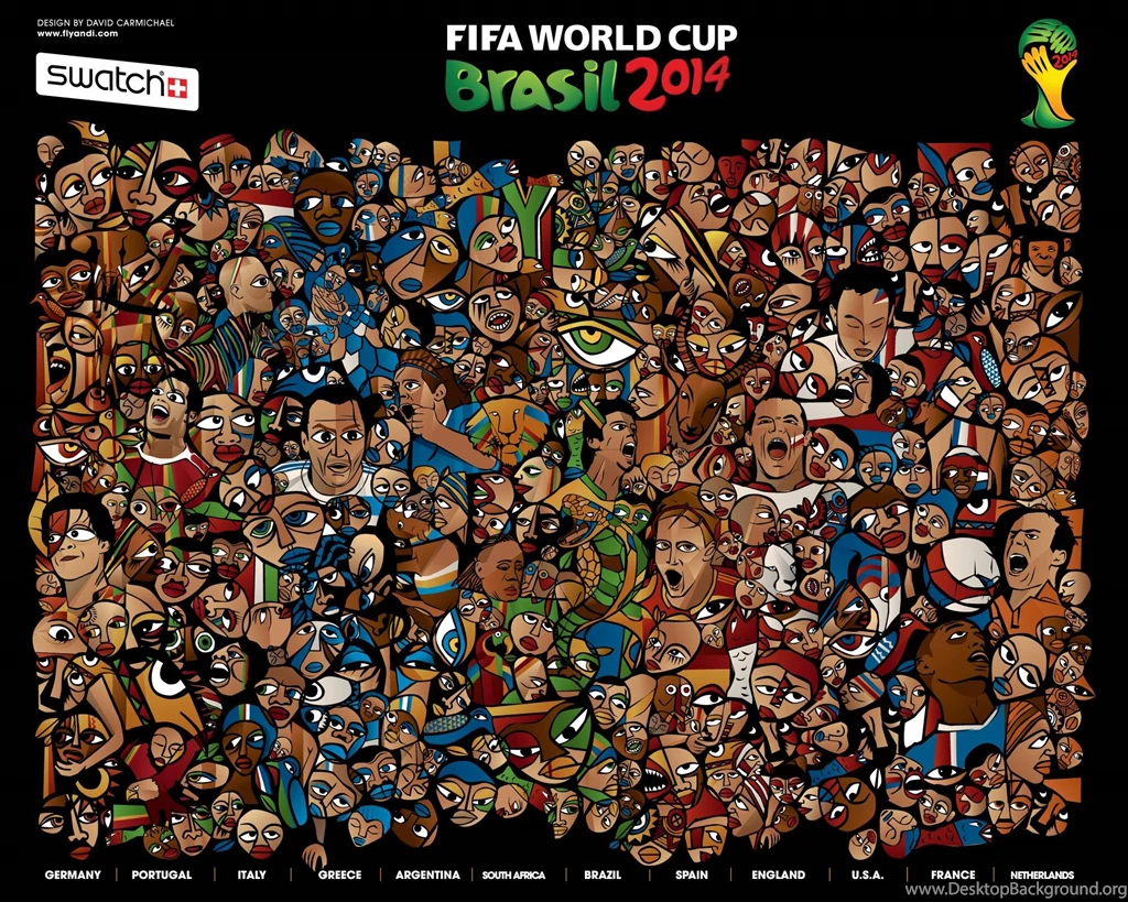 Fifa World Cup 2014 Mural Design