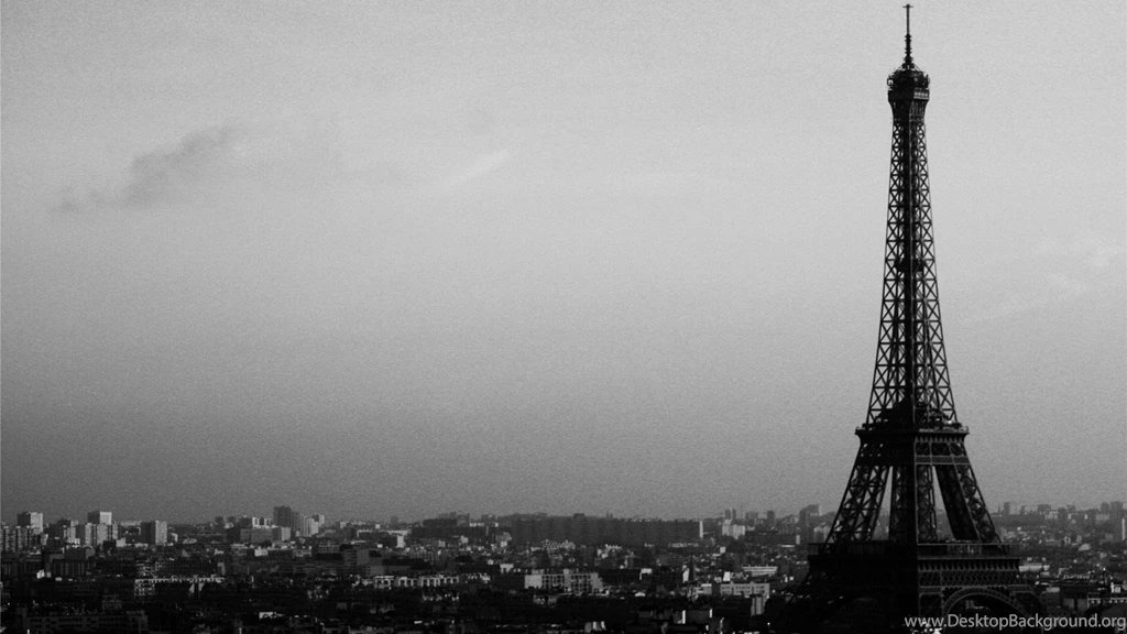 Eiffel Tower Black And White Wallpapers HD W10