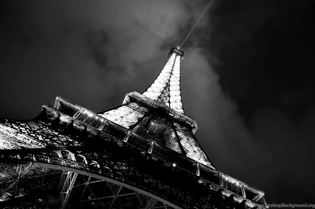 Eiffel Tower Paris Black And White Photos