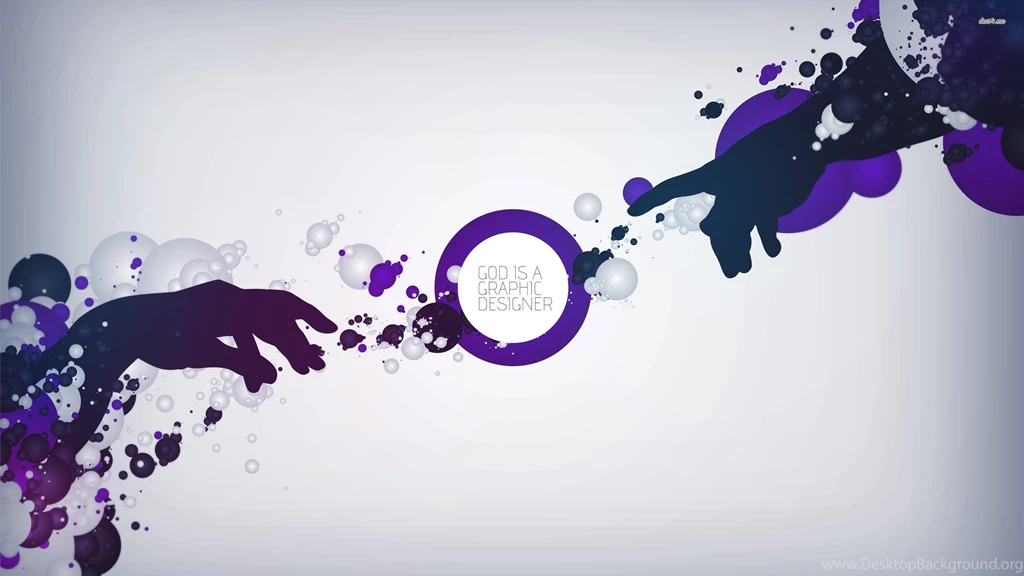 God Is A Graphic Designer Wallpapers Funny Wallpapers