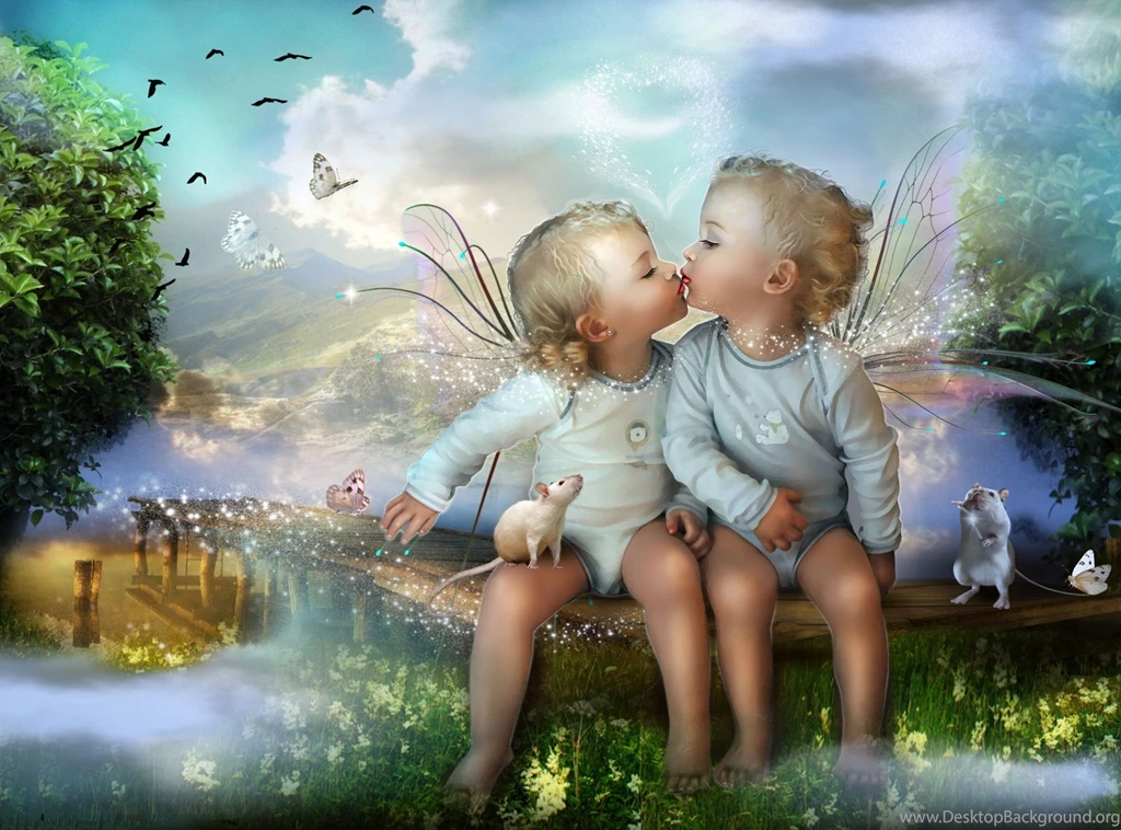 Children Child Baby Cute Fantasy Magic Magical Bokeh Mood Fairy ...