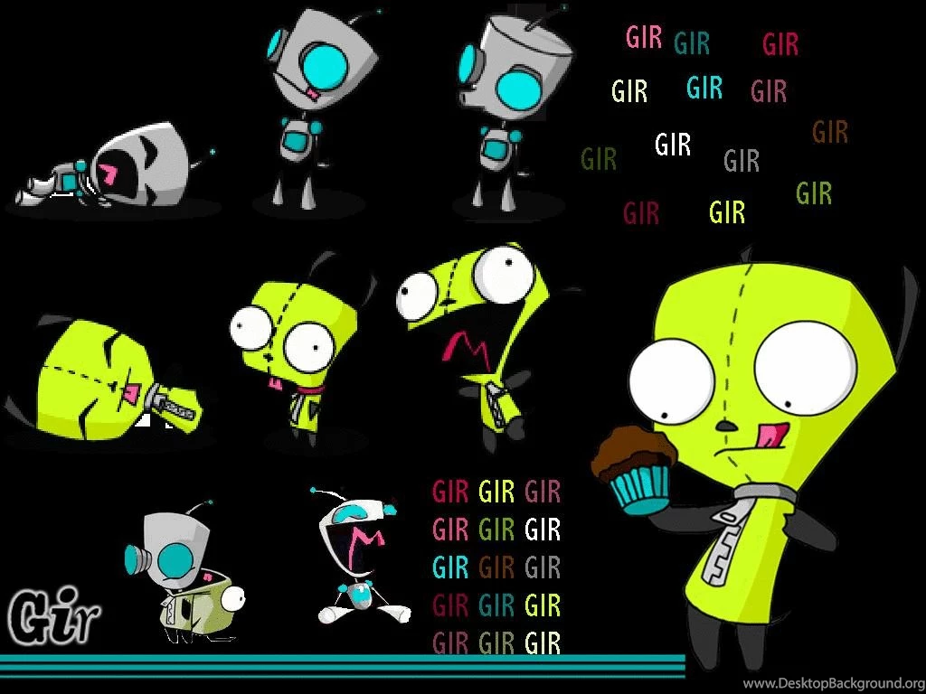 Gir Invader Zim Wallpapers Wallpapers Cave