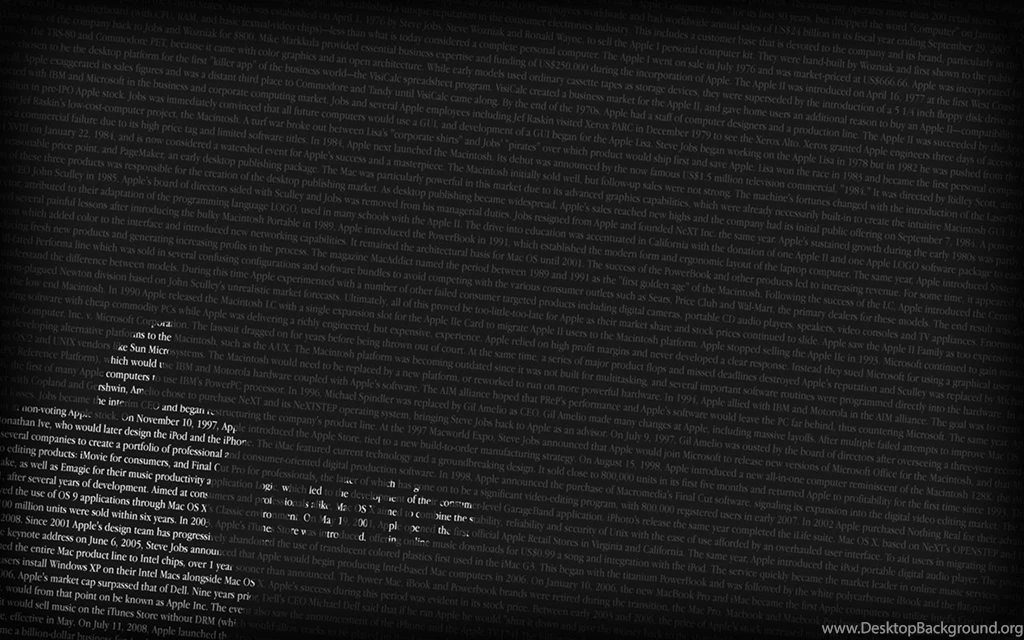 Full HD Wallpapers + Apple, Computers, Typography, Logos, Mac, Black