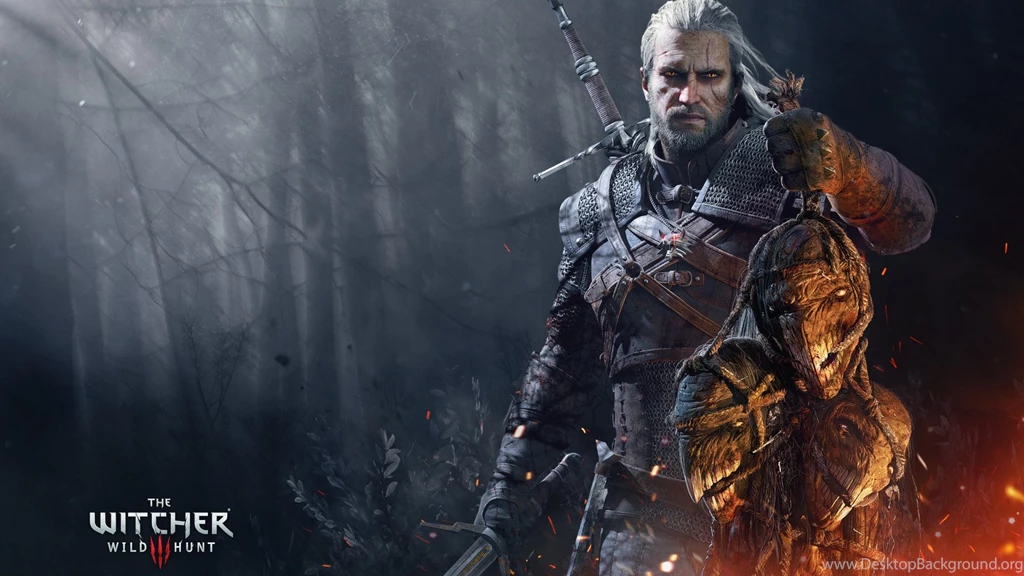 Full HD Wallpapers The Witcher 3: Wild Hunt Geralt Poster Trophy ...
