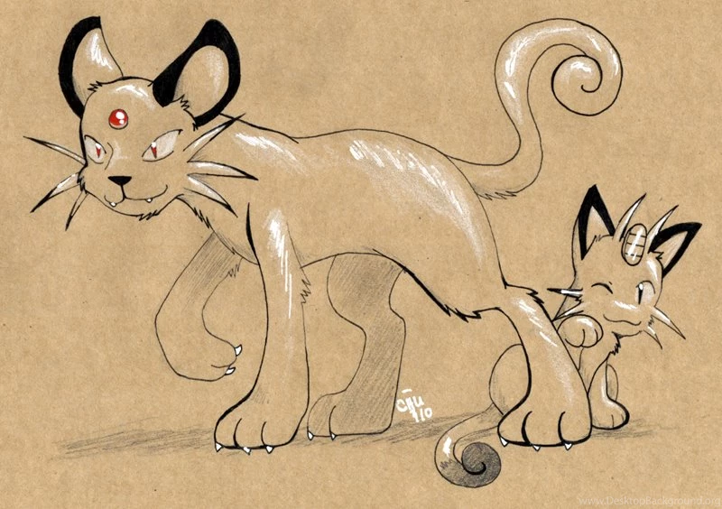 Craft Persian And Meowth By Raizy On DeviantArt