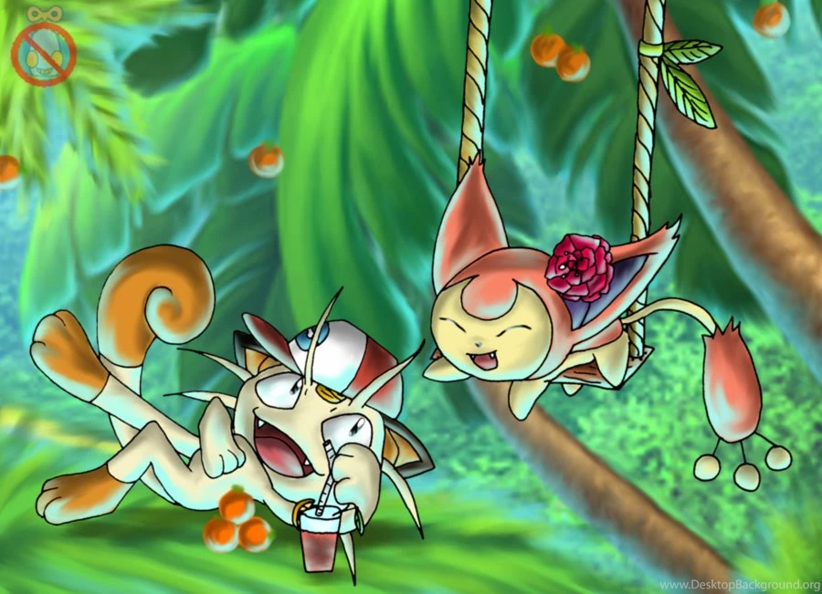 DeviantArt: More Like CE: Skitty And Meowth By Shadowhatesomochao