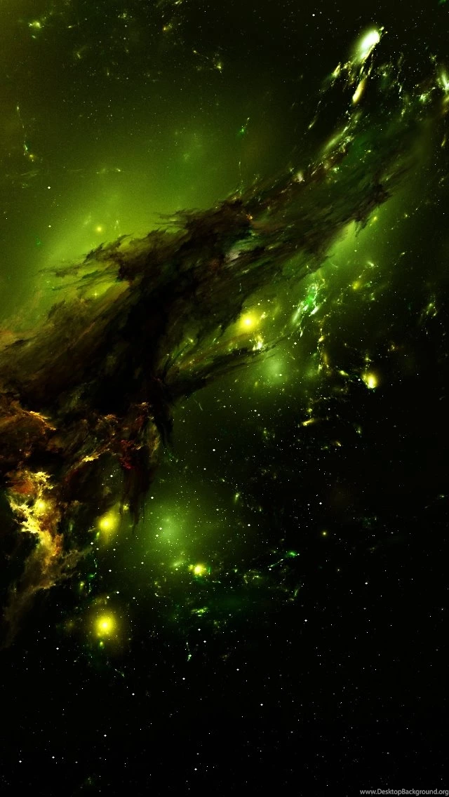 Green Nebula HD Wallpapers iPhone   Pics About Space