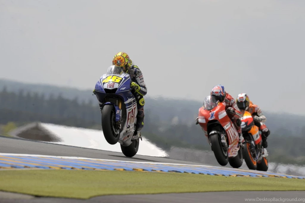 Valentino Rossi Motogp Race Wallpapers Desktop