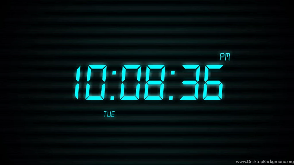 Windows Wallpapers Clock Tech2Notify